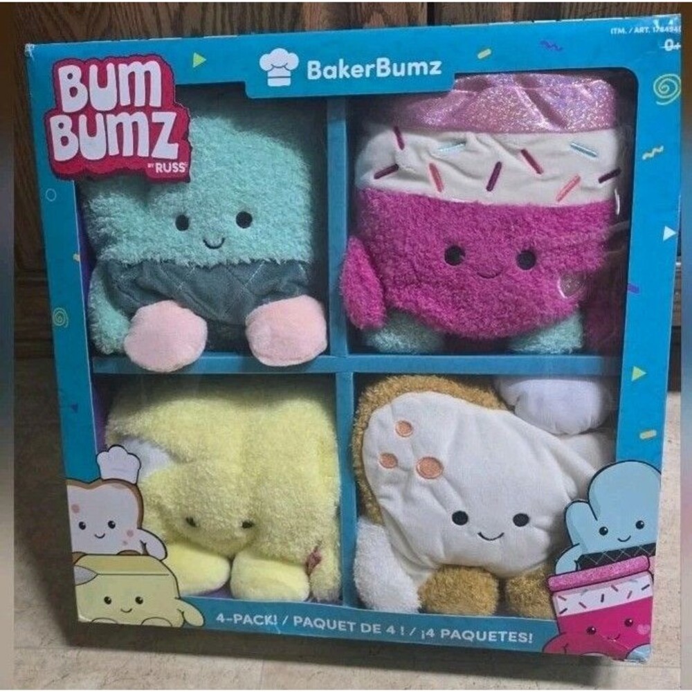Bum Bums BakerBums 4 Pack NEW